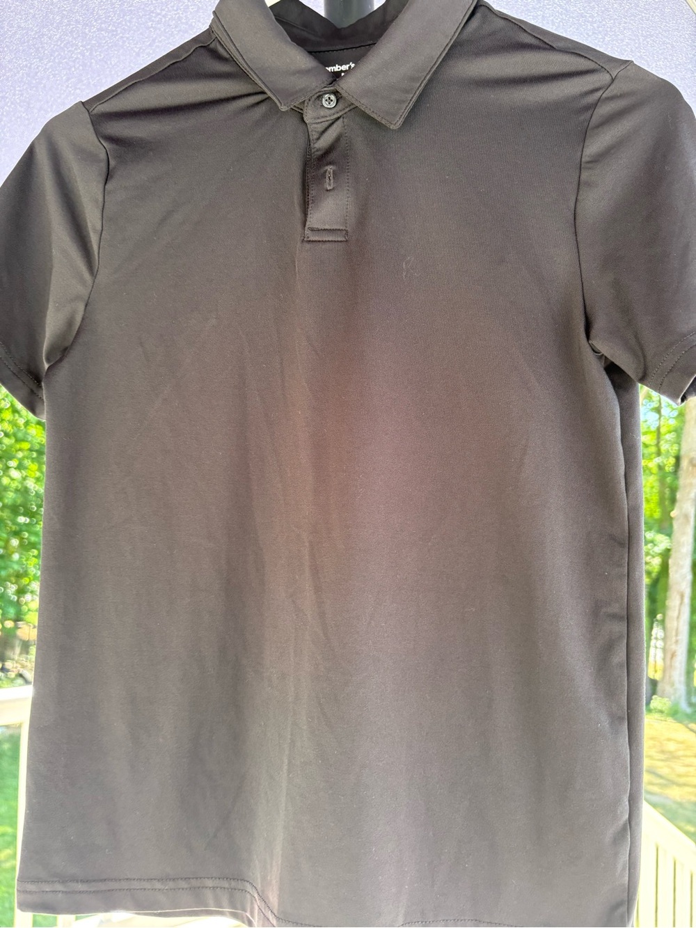 Boys Black Polo Shirt